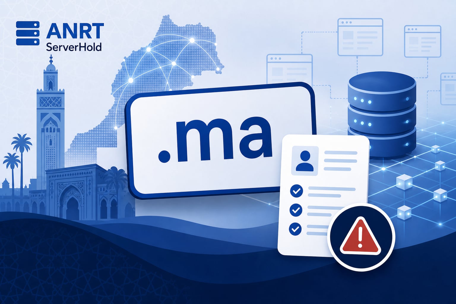 ANRT en .ma-domeinen: verificatie van houders en het risico op ServerHold