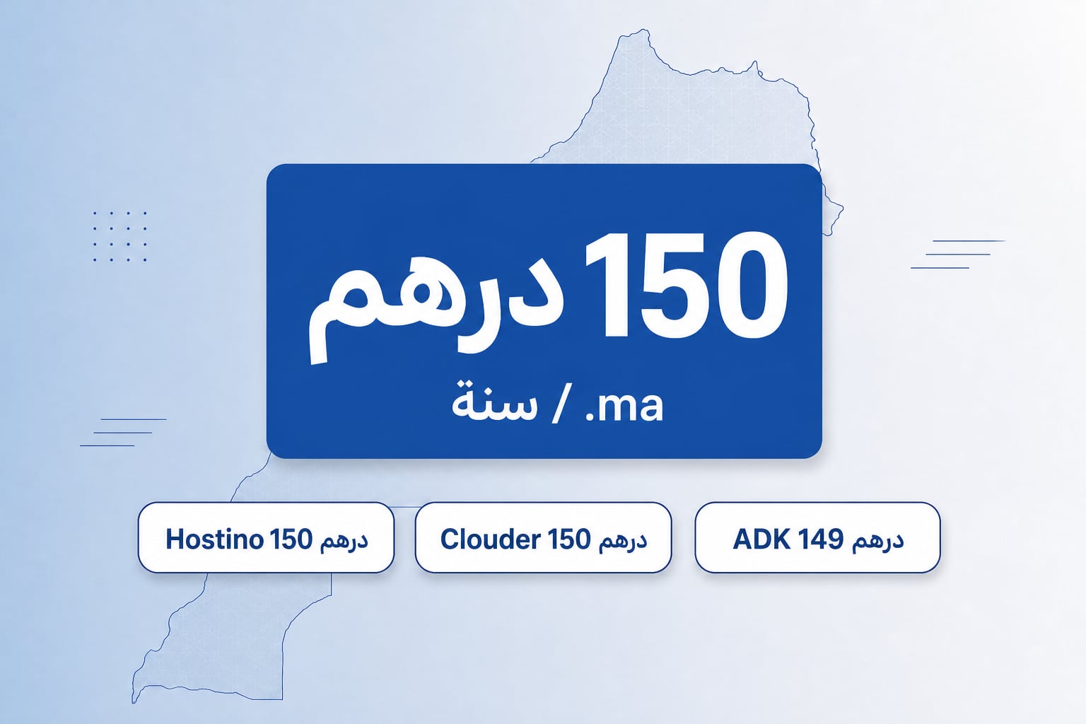 السعر الرسمي لاسم نطاق .ma في المغرب: كم يكلّف فعلاً؟